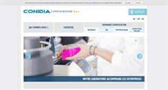 Desktop Screenshot of conidia.fr